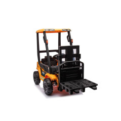 Gaffeltruck på batteri JCB Gul