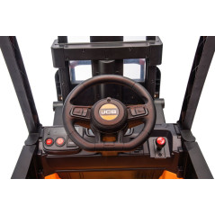 Gaffeltruck på batteri JCB Gul