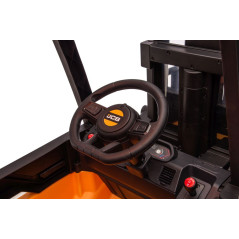 Gaffeltruck på batteri JCB Gul