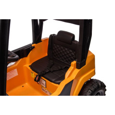 Gaffeltruck på batteri JCB Gul