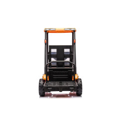 Gaffeltruck på batteri JCB Gul