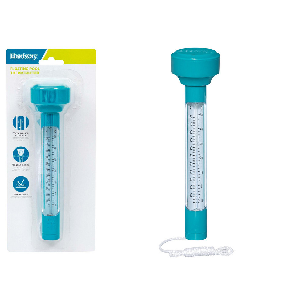 Flytande Pooltermometer Blå Bestway 58072 Flytande Pooltermometer Blå Bestway 58072