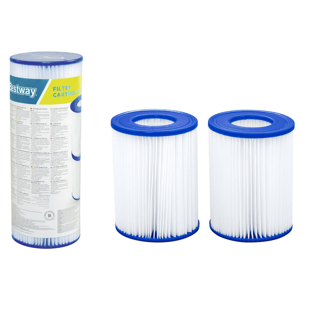 Filtr do pompy filtrującej Typ II 2szt. Bestway 58094 Filtr do pompy filtrującej Typ II 2szt. Bestway 58094