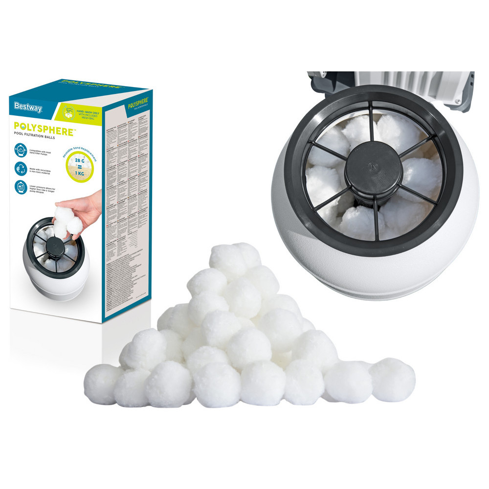 Kulki Filtracyjne Do Pompy Piaskowej Bestway 58475 Kulki Filtracyjne Do Pompy Piaskowej Bestway 58475