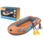 Uppblåsbar Flotte för 3 personer 246 x 122 cm Bestway 61145
