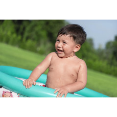 Uppblåsbar pool för barn Fiskar 102 cm Bestway 51008