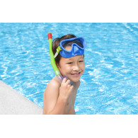 Mask med snorkel för dykning Grön-Blå Bestway 24036