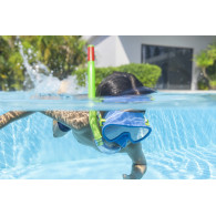 Mask med snorkel för dykning Grön-Blå Bestway 24036