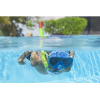 Mask med snorkel för dykning Grön-Blå Bestway 24036
