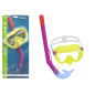 Dykmask med snorkel Gul-Rosa Bestway 24036