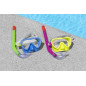 Dykmask med snorkel Gul-Rosa Bestway 24036