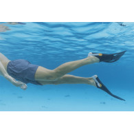 Dykset med mask, snorkel och fenor svart Bestway 25020