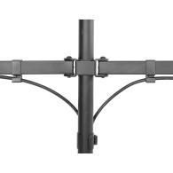 Uchwyt biurkowy na 2 monitory LCD Maclean, 17-32', 2x 8kg, MC-884