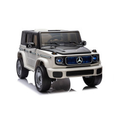 Bil på batteri Mercedes EQG 4x4 Vit | HandlaSmidigt.se