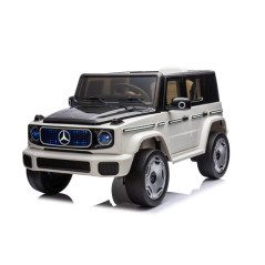 Bil på batteri Mercedes EQG 4x4 Vit | HandlaSmidigt.se