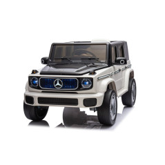 Bil på batteri Mercedes EQG 4x4 Vit | HandlaSmidigt.se