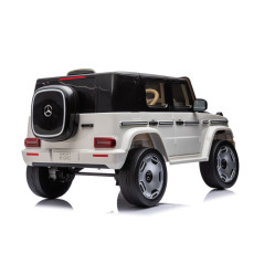 Bil på batteri Mercedes EQG 4x4 Vit | HandlaSmidigt.se