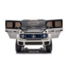 Bil på batteri Mercedes EQG 4x4 Vit | HandlaSmidigt.se