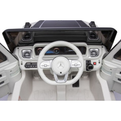 Bil på batteri Mercedes EQG 4x4 Vit | HandlaSmidigt.se