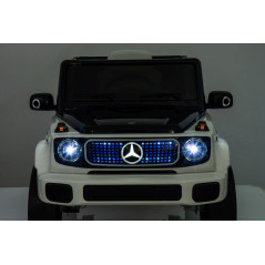 Bil på batteri Mercedes EQG 4x4 Vit | HandlaSmidigt.se