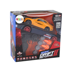 Bil Sport Fjärrstyrd RC 124 Gul Bytbara Hjul