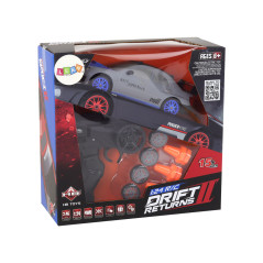 Fjärrstyrd sportbil RC 124 Grå med utbytbara hjul