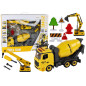 Byggfordon Ljud Ljus 112 Gör-det-själv Betongblandare Kran Grävmaskin