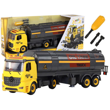 Tank DIY för att montera och demontera gult ljus ljud