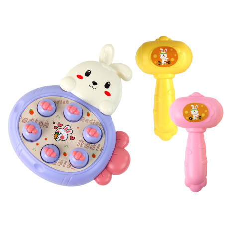 Spelet Rabbit Whack-A-Mole Carrot Skill Purple