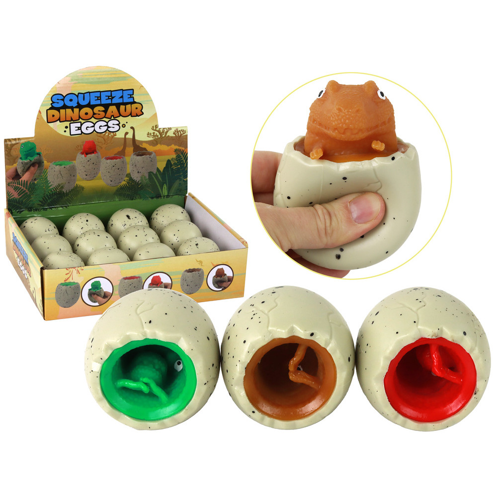 Leksak Antistress Dinosaurie I Ägg Squishy