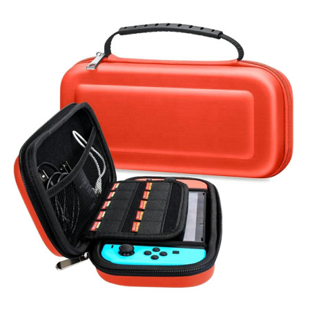 AK223C Fodral för stor spelkonsol röd