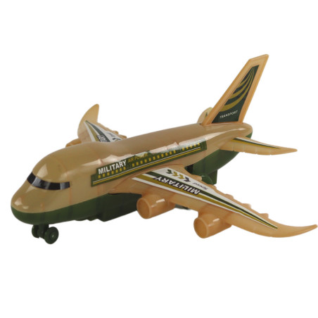 Flygplan RC Fjärrstyrd Militär Camo Ljus Pilot
