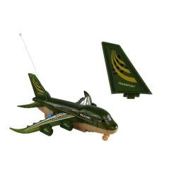 Militärflygplan Fjärrstyrd Jaktflygplan RC Ljus