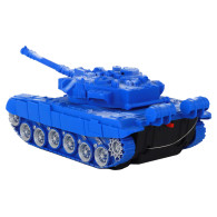Fjärrstyrd stridsvagn RC Ljus Ljud Blå 118 27MHz