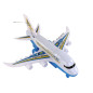 Passagerarflygplan Fjärrstyrt RC Ljus Vit Gör-det-själv