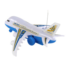 Passagerarflygplan Fjärrstyrt RC Ljus Vit Gör-det-själv