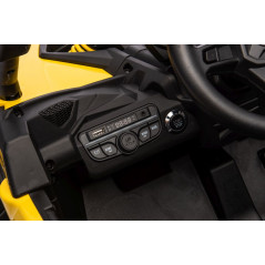 Bil På Batteri Buggy Can-am DK-CA003 Gul | HandlaSmidigt.se