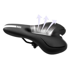 Gel sadel för cykel