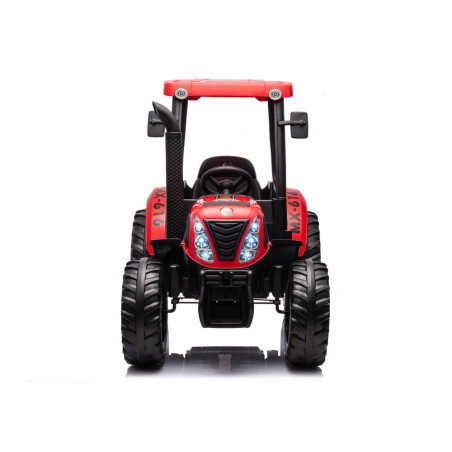 Traktor på batteri A011 24V Röd