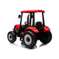 Traktor på batteri A011 24V Röd