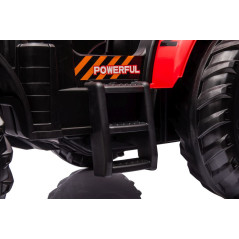 Traktor på batteri A011 24V Röd