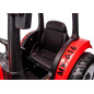 Traktor på batteri A011 24V Röd