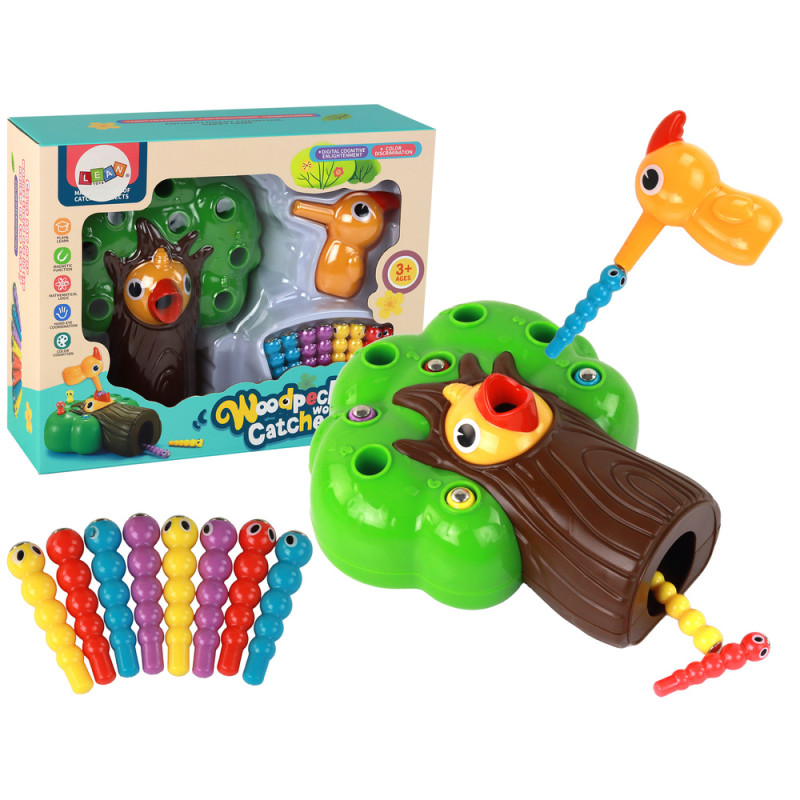 Arkadspel Magnetisk Fånga Mask Mata Fågeln