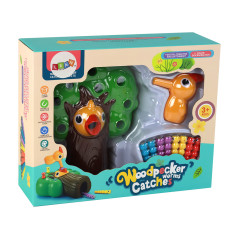 Arkadspel Magnetisk Fånga Mask Mata Fågeln