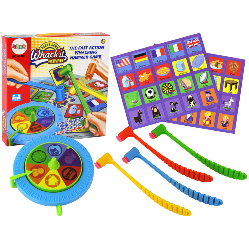 Skicklighetstävling i konkurrenskraftig kortspinnare - Slå med hammaren