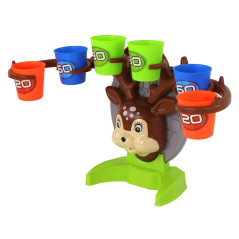 Skicklighetsspel: Kasta bollen mot målet - Hjort