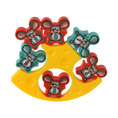 Skicklighetsspel Balanserande möss Osttorn 12 ele. Matematiklektion