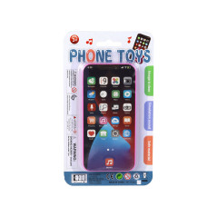 Barn Telefon Med Ljus och Musik Rosa