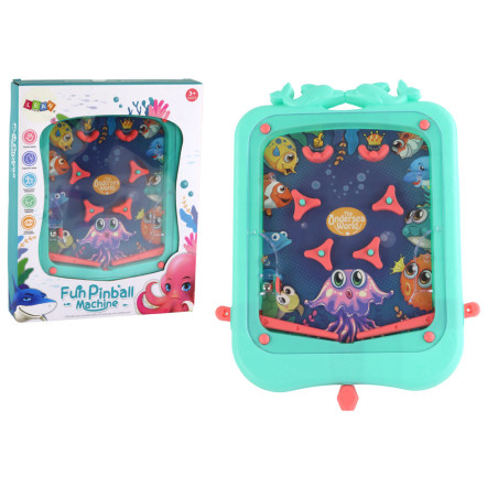 Skicklighetsspel Mini Pinball Bollspel Grön