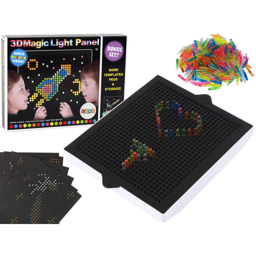 Magiskt Pussel 3D Lysande Magiskt Bord med 276 Delar